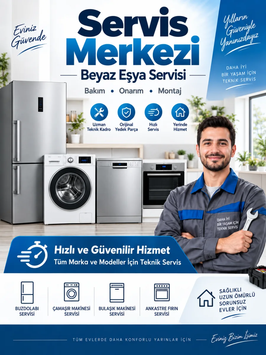 Servis Merkezi beyaz eşya teknik servis